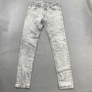 AG Adriano Goldschmied Jeans Mens 31x33 Gray Denim The Dylan Slim Skinny